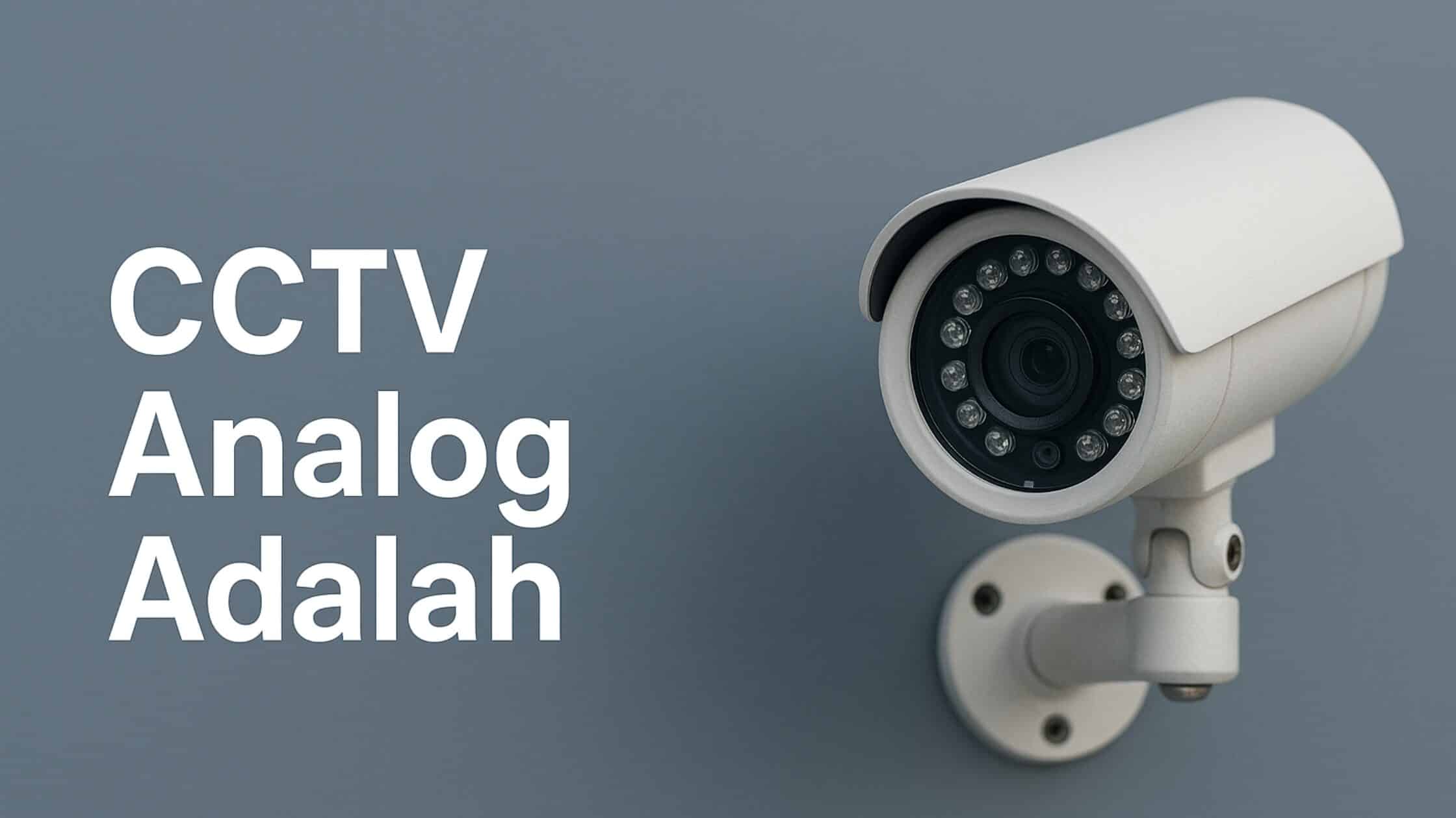 cctv analog adalah